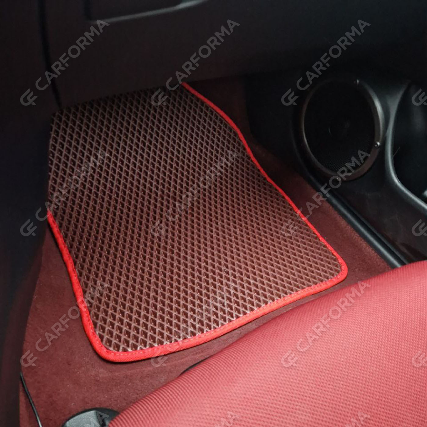 Ворсовые коврики на Honda Civic VIII 3d 2006&nbsp;-&nbsp;2011 в Барнауле