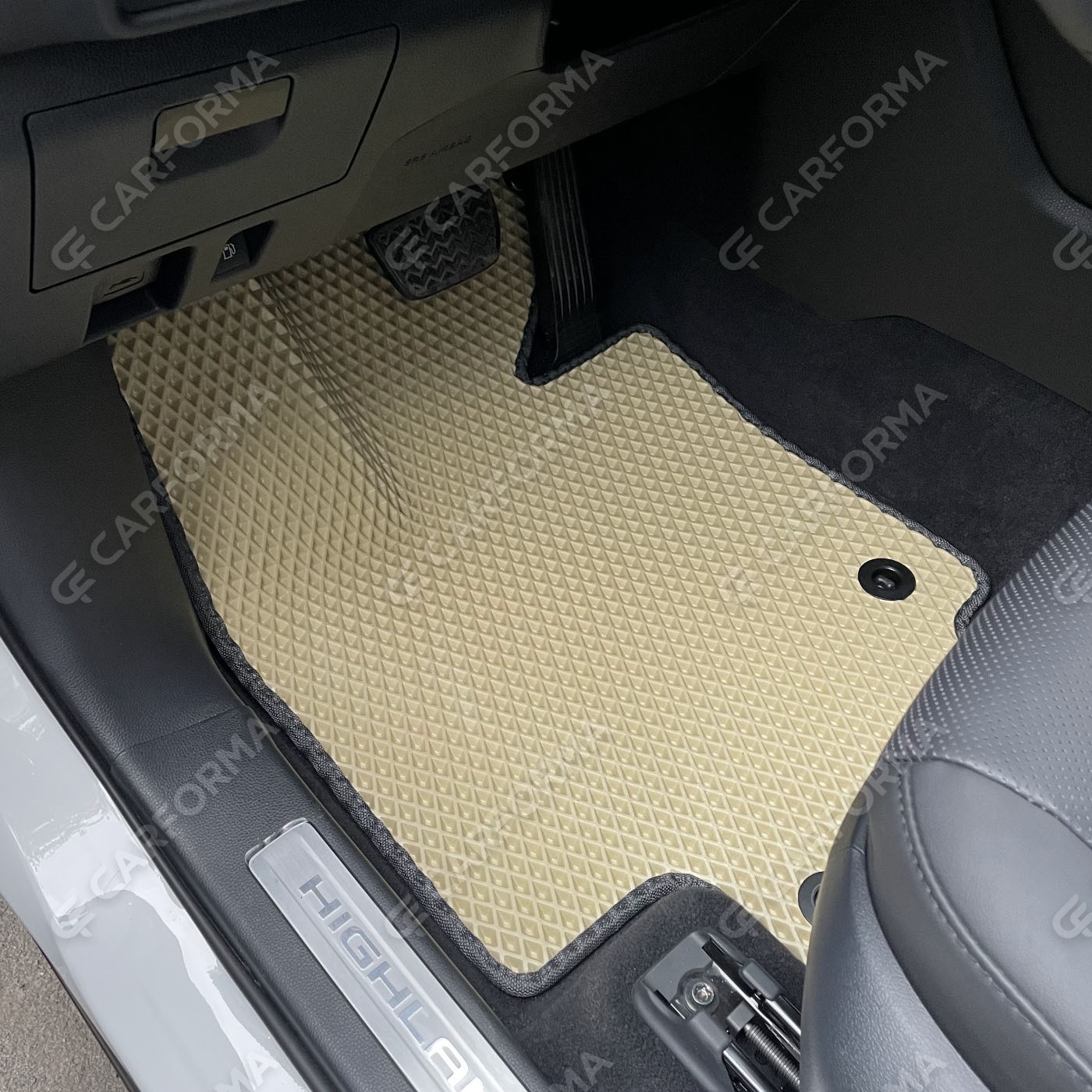 EVA коврики на Toyota Highlander IV 2019&nbsp;-&nbsp;2026 в Барнауле