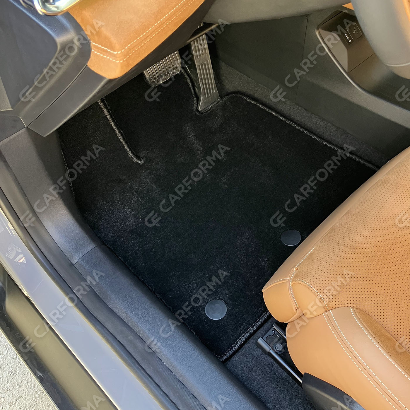 Ворсовые коврики на Mazda EZ-6 2024&nbsp;-&nbsp;2026 в Барнауле