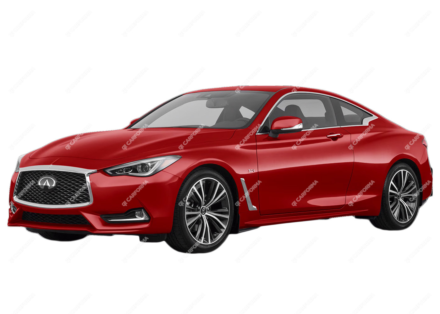 Ворсовые коврики на Infiniti Q60 II 2016 - 2022