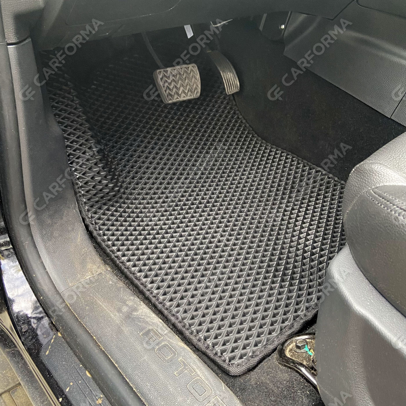 Ворсовые коврики на Foton Tunland G7 2019&nbsp;-&nbsp;2026 в Барнауле