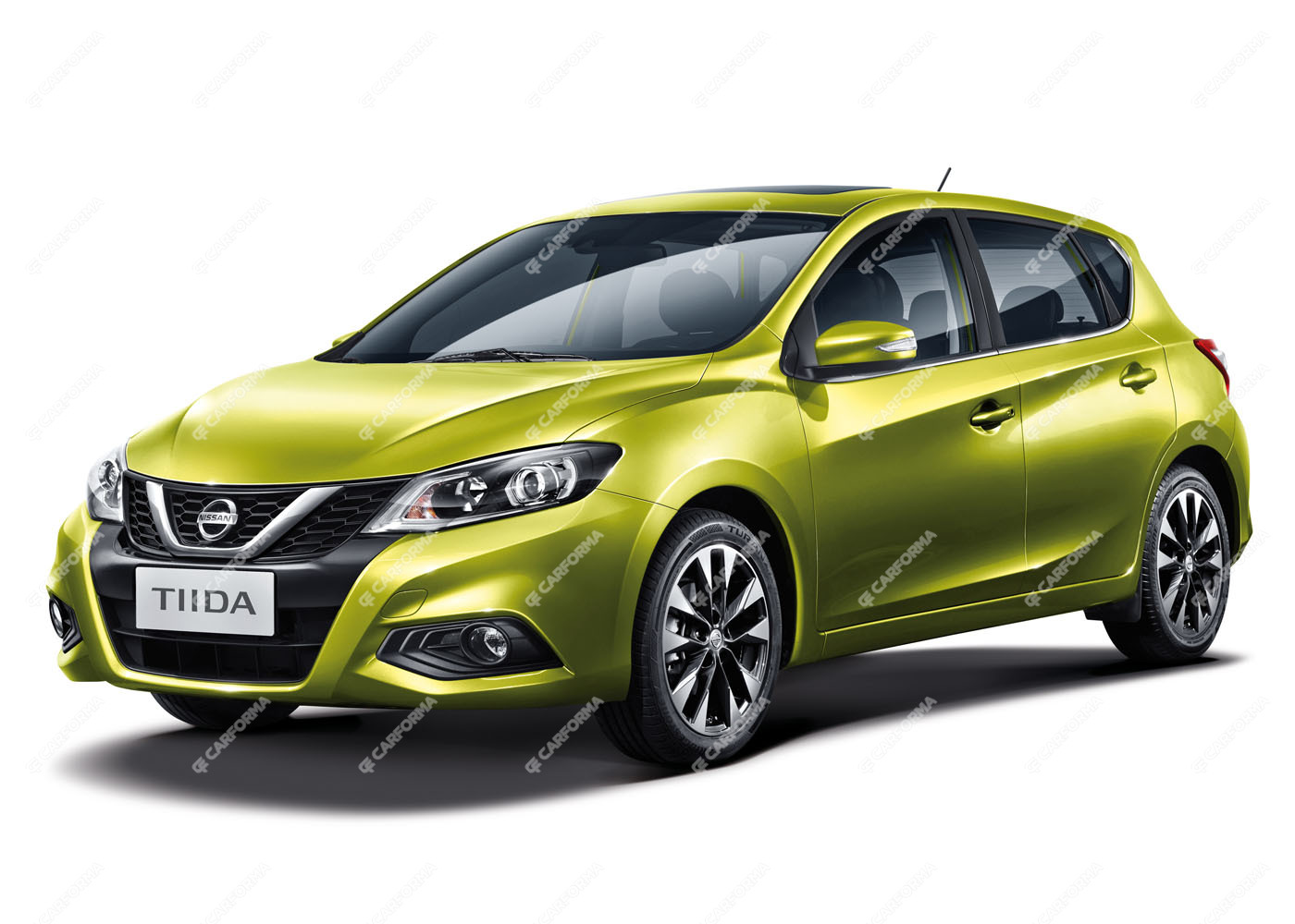 Ворсовые коврики на Nissan Tiida (C13) 2015 - 2025