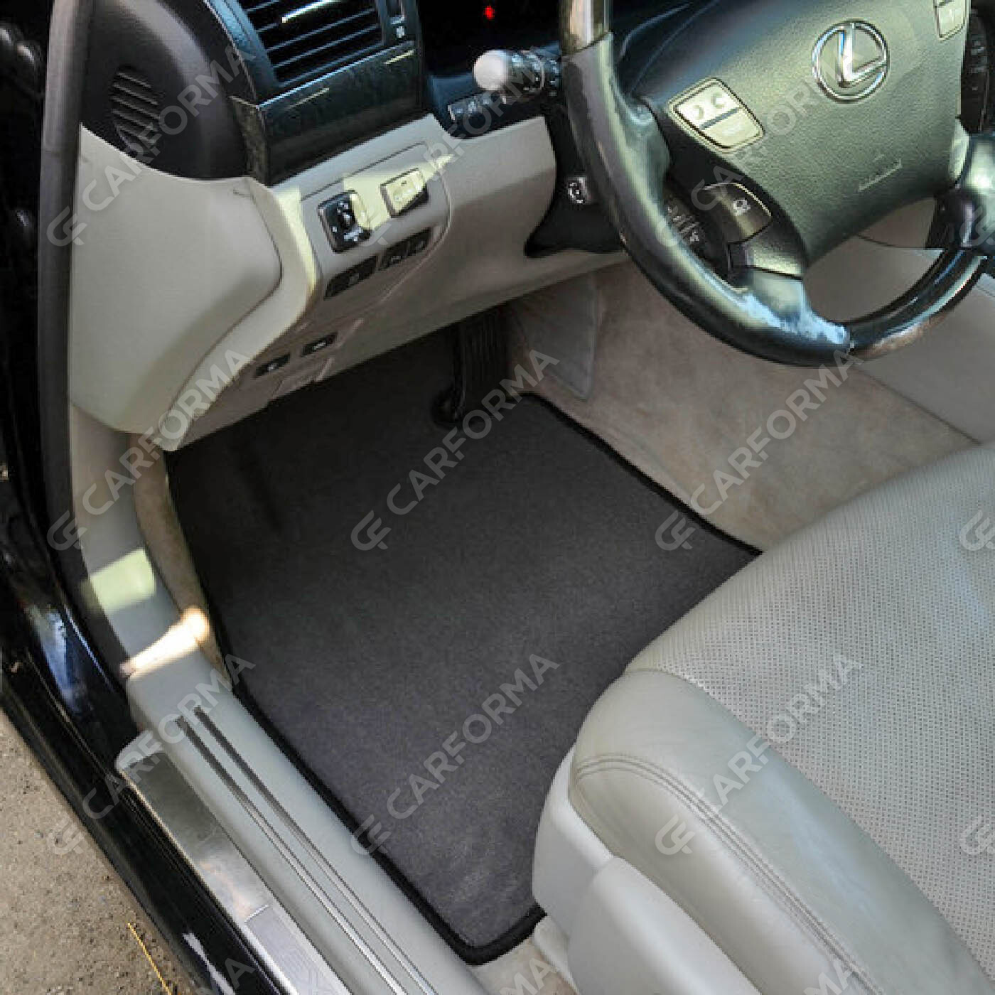 Ворсовые коврики на Lexus LS IV 2006&nbsp;-&nbsp;2017 в Барнауле