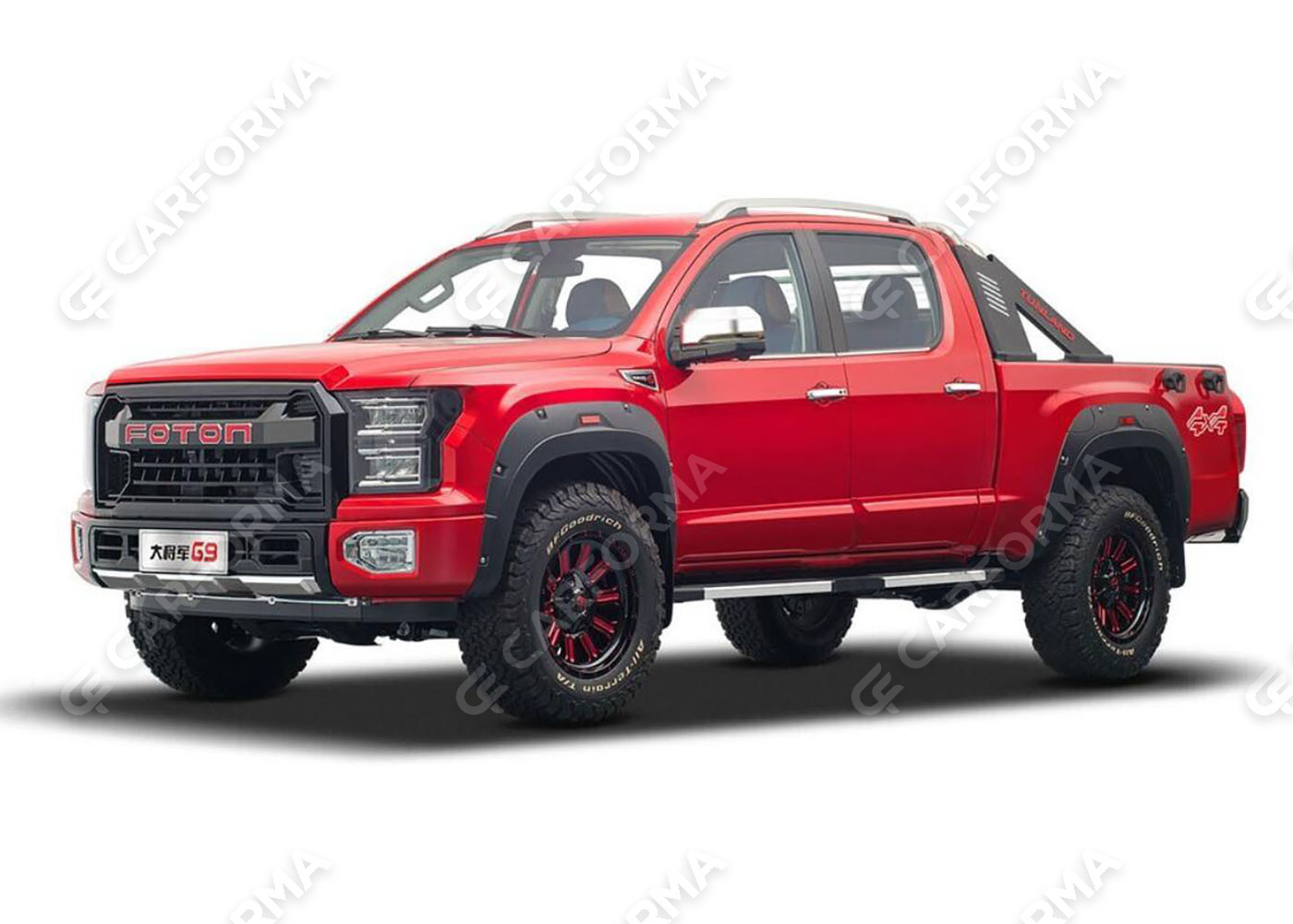 Ворсовые коврики на Foton Tunland G9 2021&nbsp;-&nbsp;2026 в Барнауле