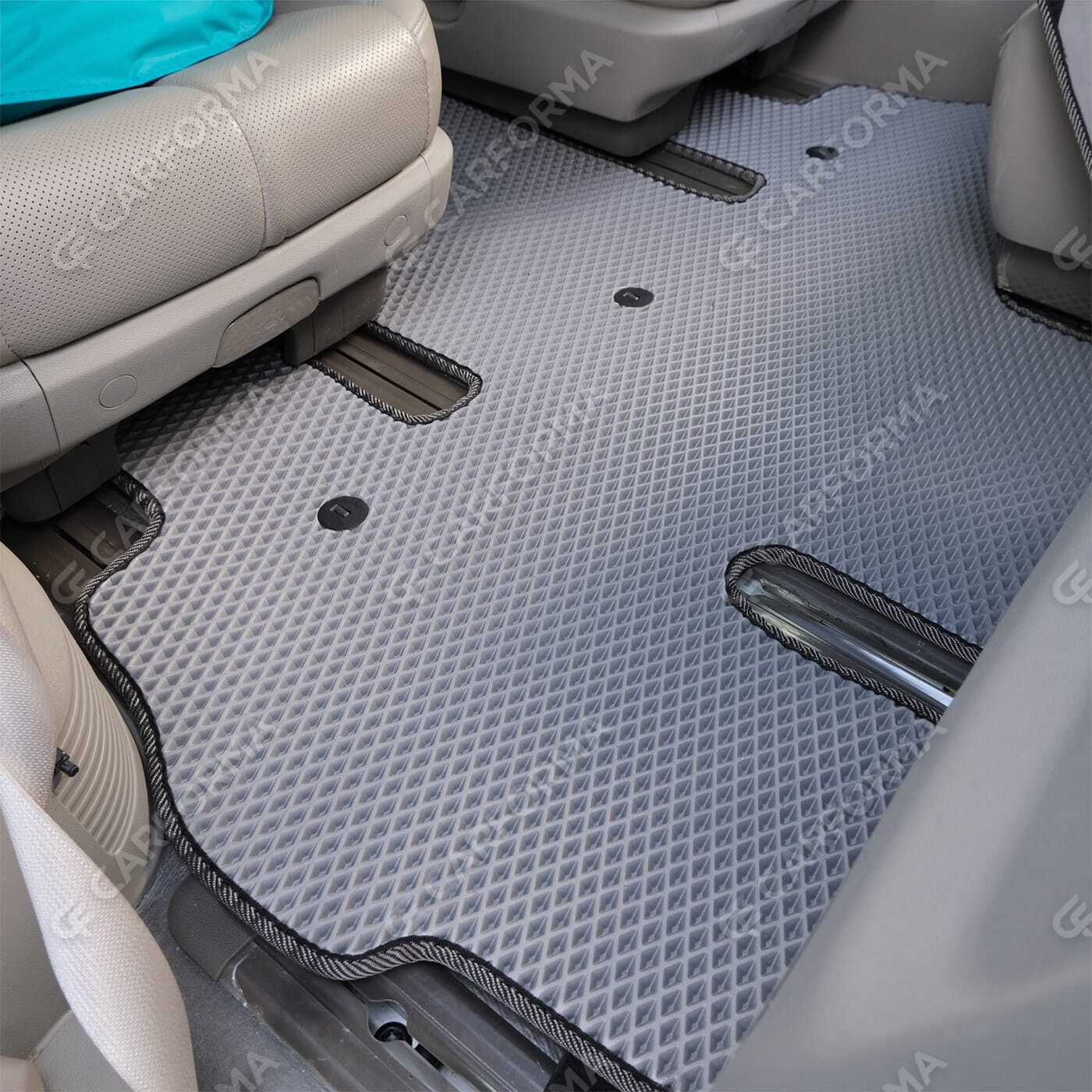 EVA коврики на KIA Carnival III 9 мест и 11 мест 2014&nbsp;-&nbsp;2021 в Барнауле