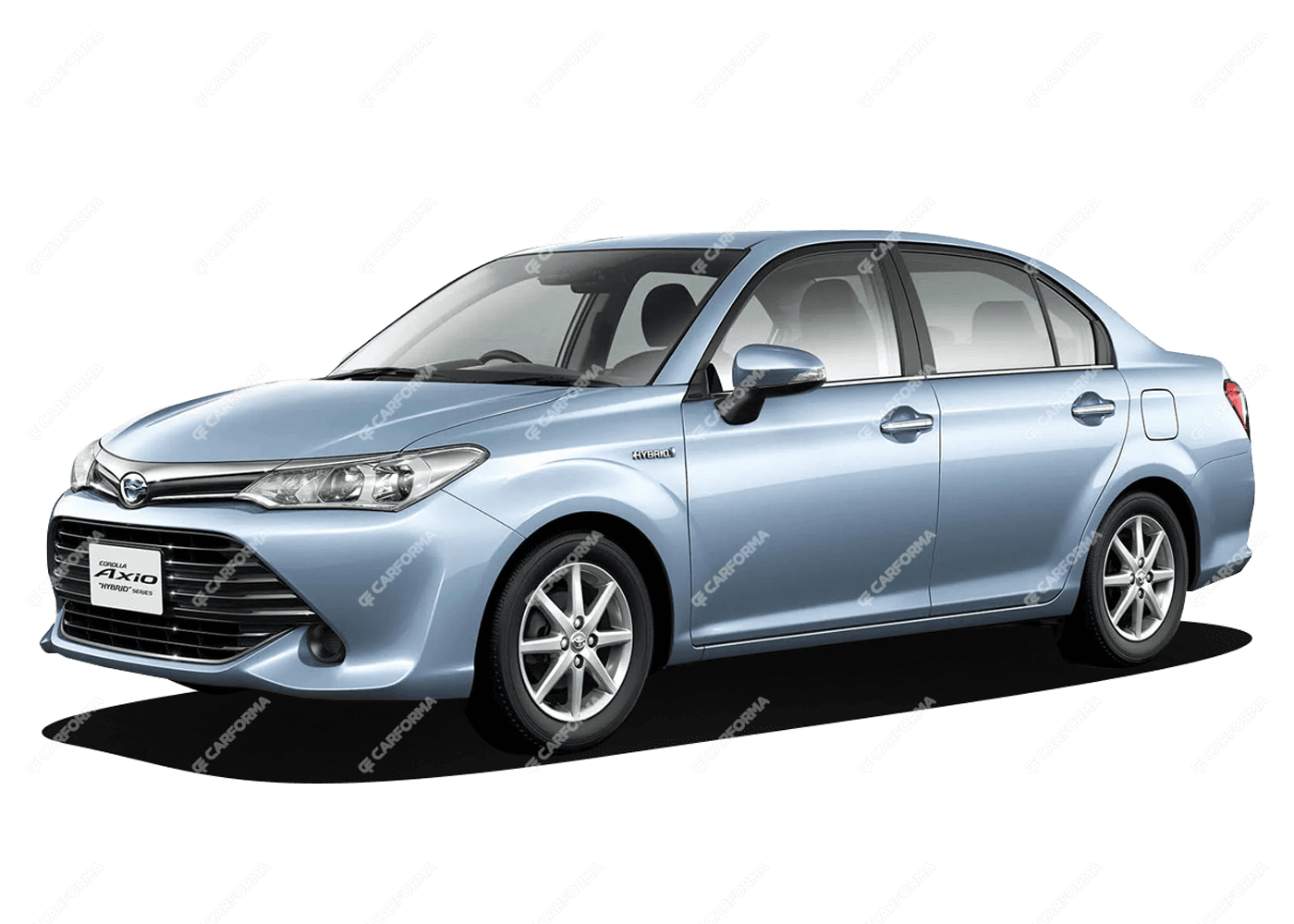 Ворсовые коврики на Toyota Corolla Axio (E16) 2012 - 2025