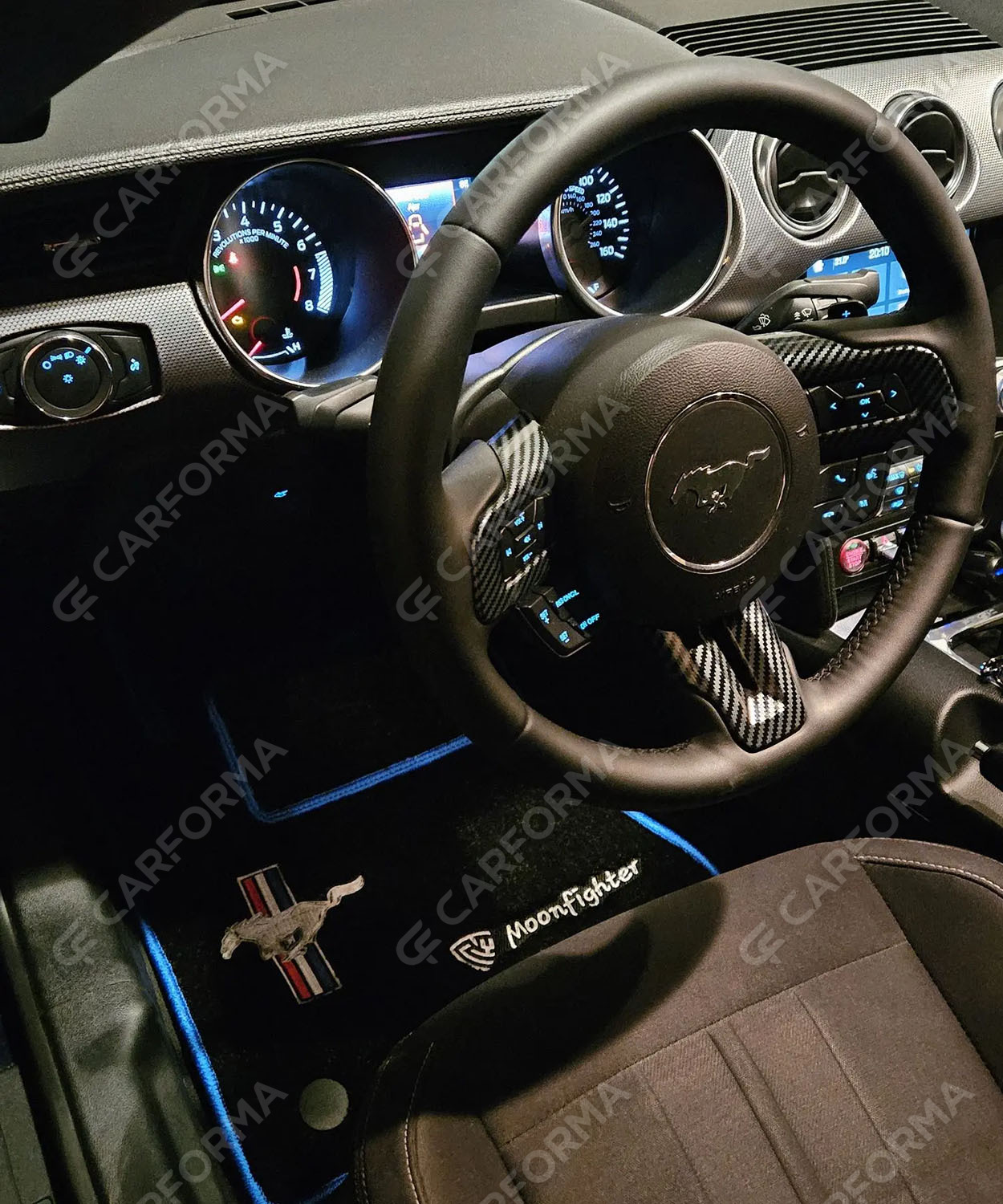 EVA коврики на Ford Mustang VI 2013&nbsp;-&nbsp;2023 в Барнауле