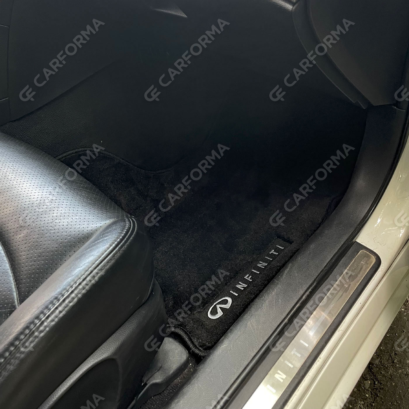 Ворсовые коврики на Infiniti G IV Седан 2006&nbsp;-&nbsp;2014 в Барнауле