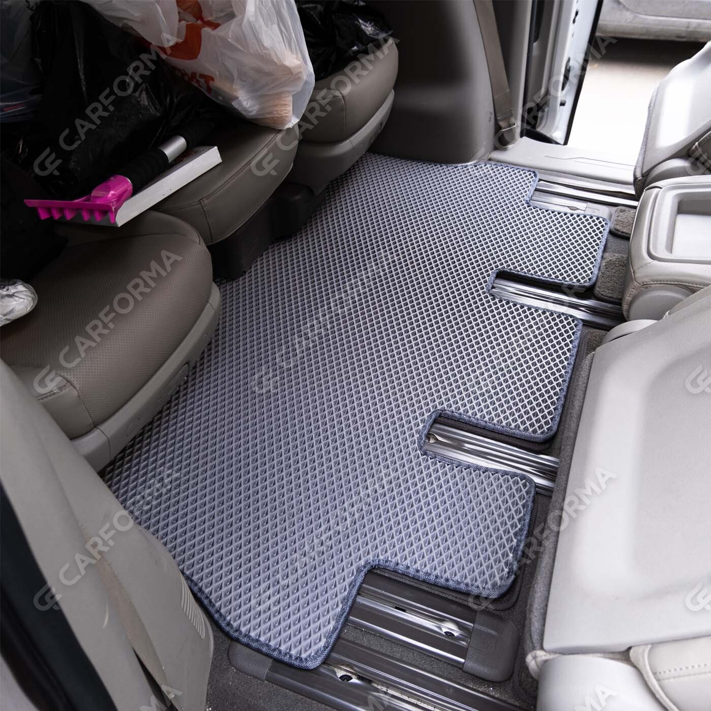 EVA коврики на KIA Carnival III 9 мест и 11 мест 2014&nbsp;-&nbsp;2021 в Барнауле