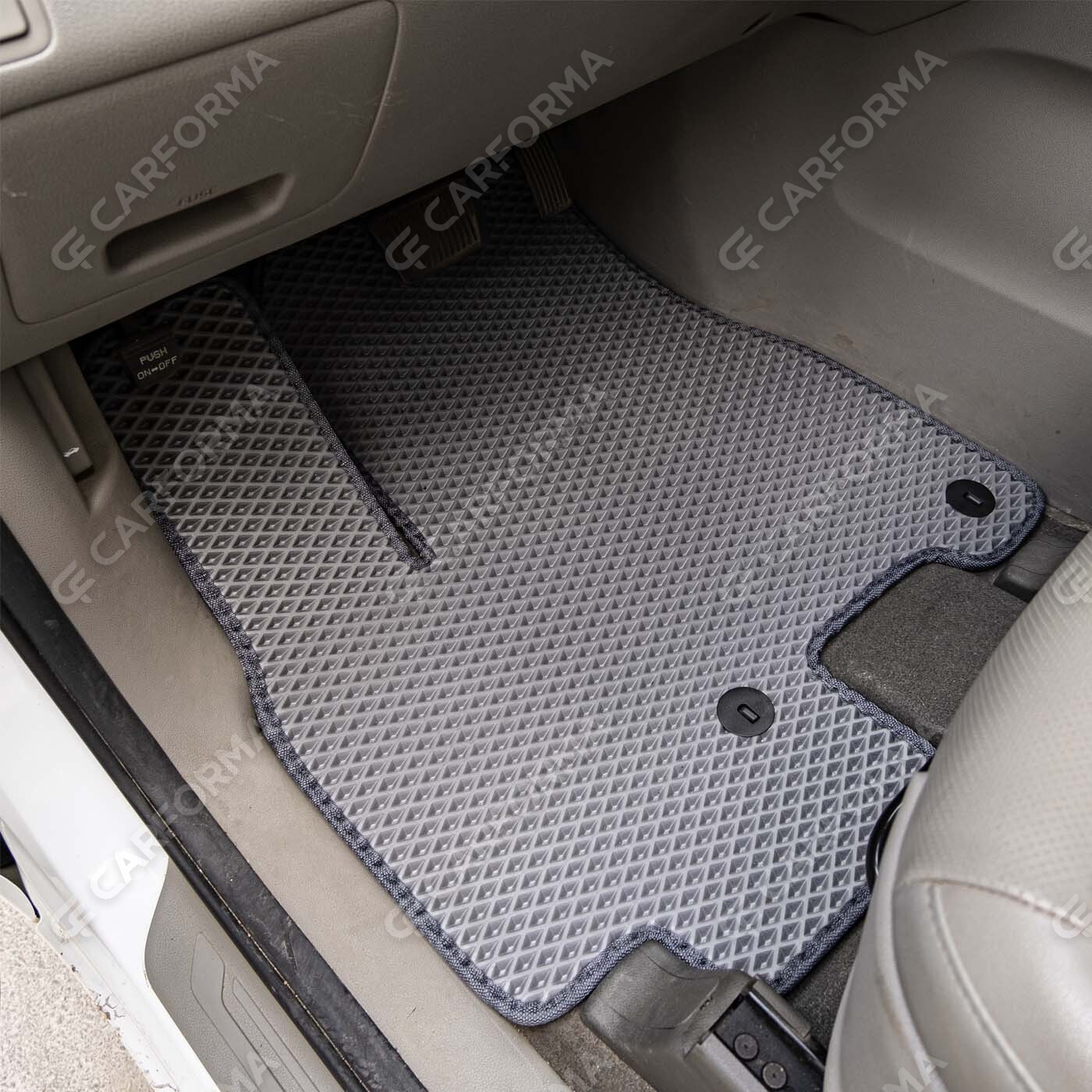 EVA коврики на KIA Carnival III 9 мест и 11 мест 2014&nbsp;-&nbsp;2021 в Барнауле