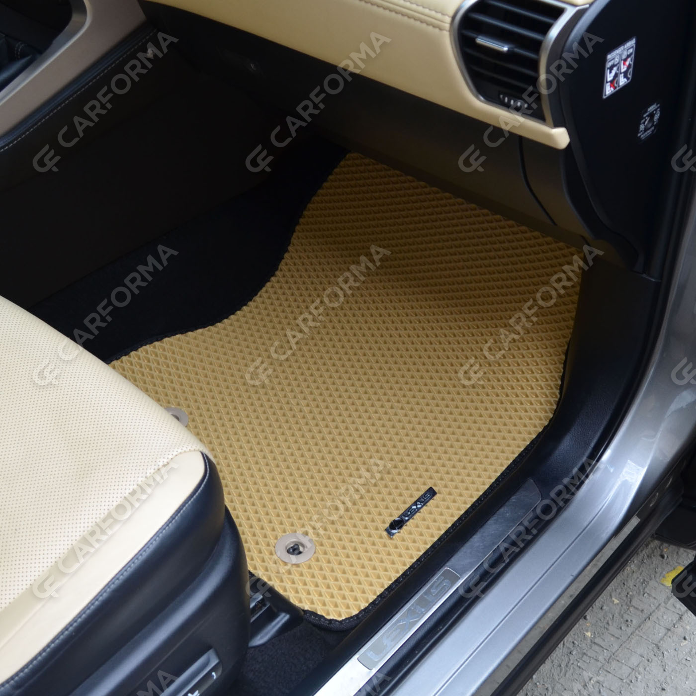 Ворсовые коврики на Lexus NX I 2014&nbsp;-&nbsp;2021 в Барнауле