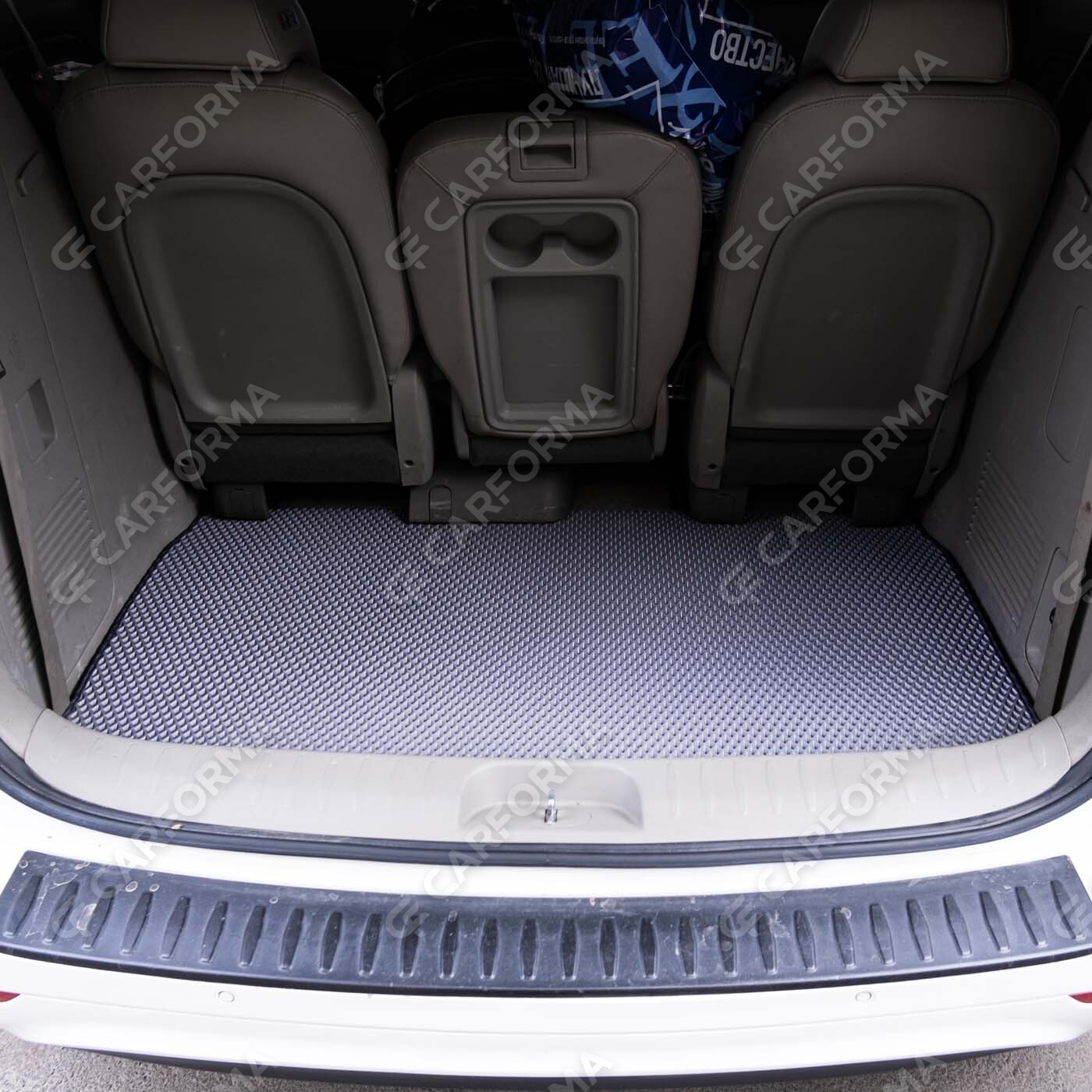 EVA коврики на KIA Carnival III 9 мест и 11 мест 2014&nbsp;-&nbsp;2021 в Барнауле