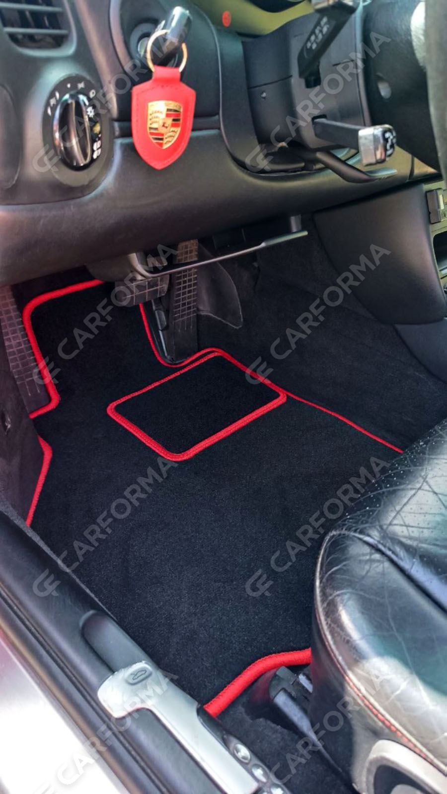 Ворсовые коврики на Porsche 911 (996) 1997&nbsp;-&nbsp;2005 в Барнауле