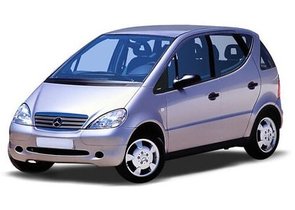 Ворсовые коврики на Mercedes A (W168) 1997 - 2004 в Барнауле