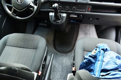 Ворсовые коврики на Volkswagen Transporter (T5) 2003 - 2015 в Барнауле