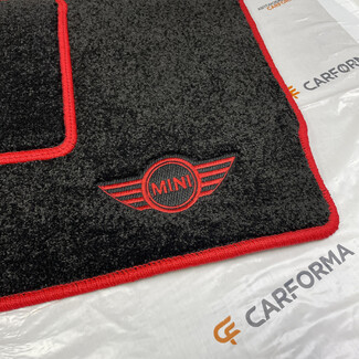 Ворсовые коврики на Mini Cooper Countryman (U25) 2023 - 2026 в Барнауле Ворсовые коврики на Mini Cooper Countryman (U25) 2023 - 2026 в Барнауле