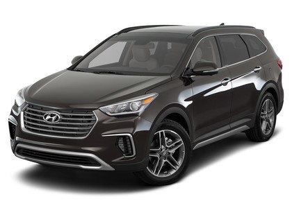 Ворсовые коврики на Hyundai Grand Santa Fe 2012 - 2018 в Барнауле