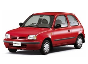 Ворсовые коврики на Nissan March (K11) 1992 - 2002 в Барнауле