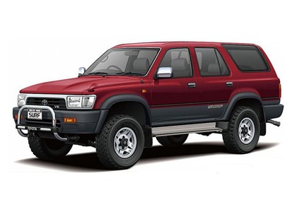 Ворсовые коврики на Toyota Hilux Surf II 1989 - 1995 в Барнауле