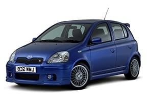 Ворсовые коврики на Toyota Yaris I 1999 - 2005 в Барнауле