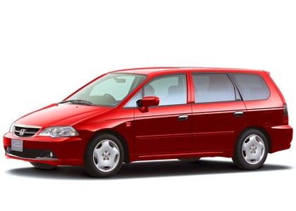 Ворсовые коврики на Honda Odyssey II 1998 - 2004 в Барнауле