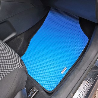 Ворсовые коврики на Citroen C4 II 2010 - 2022 в Барнауле