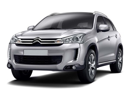 Ворсовые коврики на Citroen C4 Aircross 2012 - 2017 в Барнауле