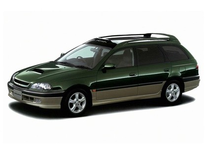 Ворсовые коврики на Toyota Caldina (T21) 1997 - 2002 в Барнауле