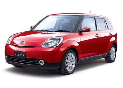 Ворсовые коврики на Mazda Verisa 2004 - 2015 в Барнауле