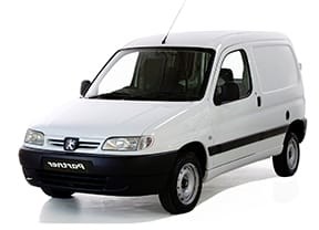 Ворсовые коврики на Peugeot Partner I 1996 - 2012 в Барнауле