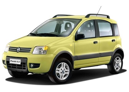 Ворсовые коврики на Fiat Panda II 2003 - 2012 в Барнауле