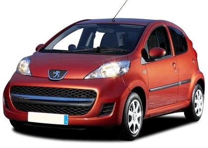 Ворсовые коврики на Peugeot 107 2005 - 2015 в Барнауле