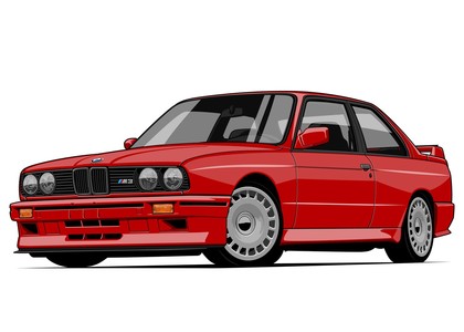 Ворсовые коврики на BMW 3 (E30) 1982 - 1994 в Барнауле