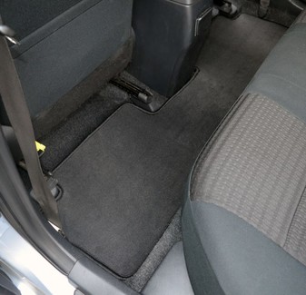 Ворсовые коврики на Toyota Corolla (E15) 2006 - 2013 в Барнауле