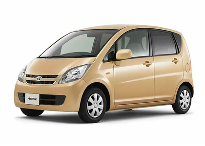 Ворсовые коврики на Daihatsu Move VI 2006&nbsp;-&nbsp;2010 в Барнауле