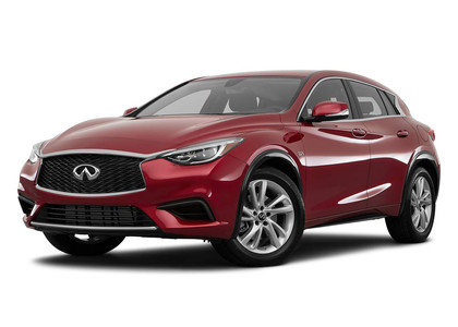 Ворсовые коврики на Infiniti QX30 2015 - 2019 в Барнауле