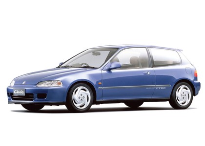 Ворсовые коврики на Honda Civic V 3d 1991 - 1996 в Барнауле