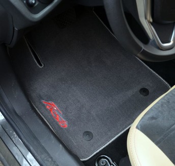 Ворсовые коврики на Ford Fiesta VI 2008 - 2019 в Барнауле