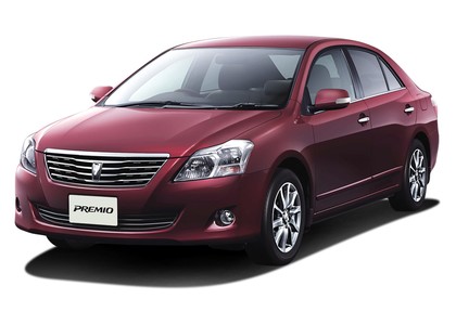 Ворсовые коврики на Toyota Premio II 2007 - 2021 в Барнауле
