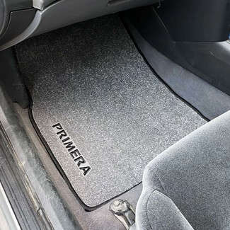 Ворсовые коврики на Nissan Primera (P12) 2001 - 2008 в Барнауле