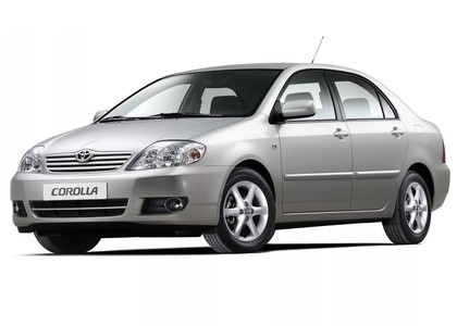 Ворсовые коврики на Toyota Corolla (E12) 2000 - 2007 в Барнауле