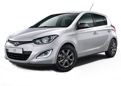 Ворсовые коврики на Hyundai i20 I 2008 - 2014 в Барнауле