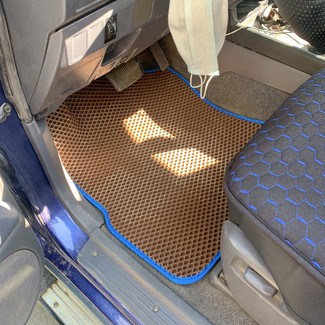 Ворсовые коврики на Toyota Land Cruiser Prado 95 1996 - 2002 в Барнауле