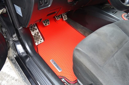Ворсовые коврики на Mitsubishi Lancer IX 2000 - 2010 в Барнауле