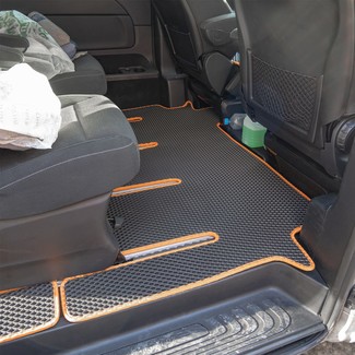 Ворсовые коврики на Mercedes V-класс (W447) 2014 - 2025 в Барнауле