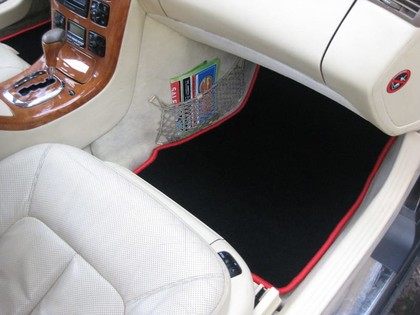 Ворсовые коврики на Mercedes CL (C215) 1998 - 2006 в Барнауле