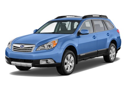 Ворсовые коврики на Subaru Outback IV 2009 - 2015 в Барнауле