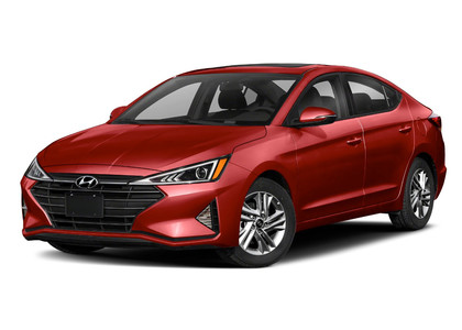Ворсовые коврики на Hyundai Elantra 6 (AD) 2015 - 2020 в Барнауле