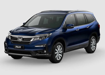 Ворсовые коврики на Honda Pilot III 2015 - 2022 в Барнауле