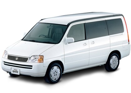 Ворсовые коврики на Honda StepWGN I 1996 - 2001 в Барнауле